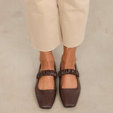 Mim shoes Zapato Plano DEVI CHOCOLATE