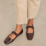 Mim shoes Zapato Plano DEVI CHOCOLATE