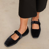 Mim shoes Zapato Plano DEVI PETROLEO