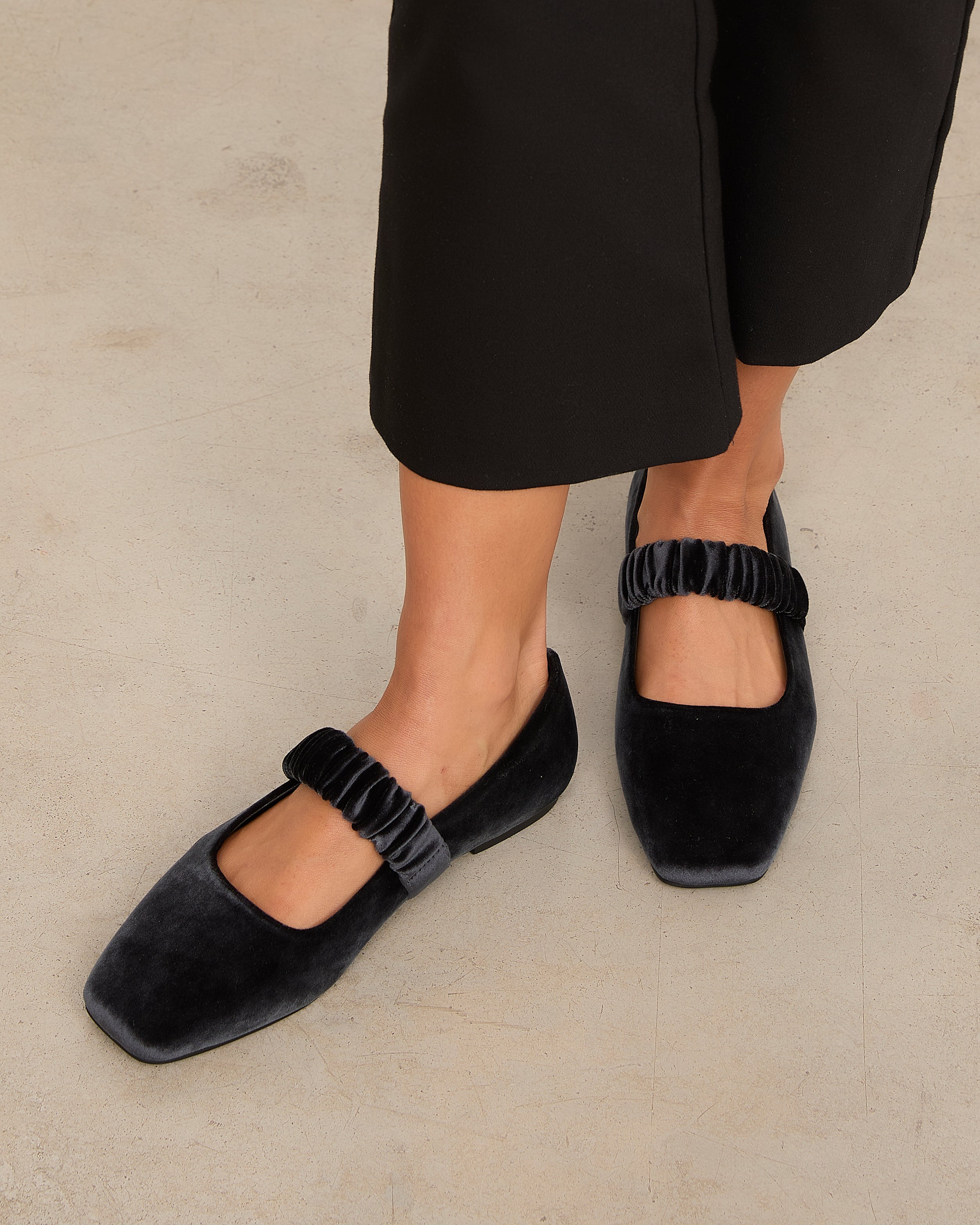 Mim shoes Zapato Plano DEVI PETROLEO