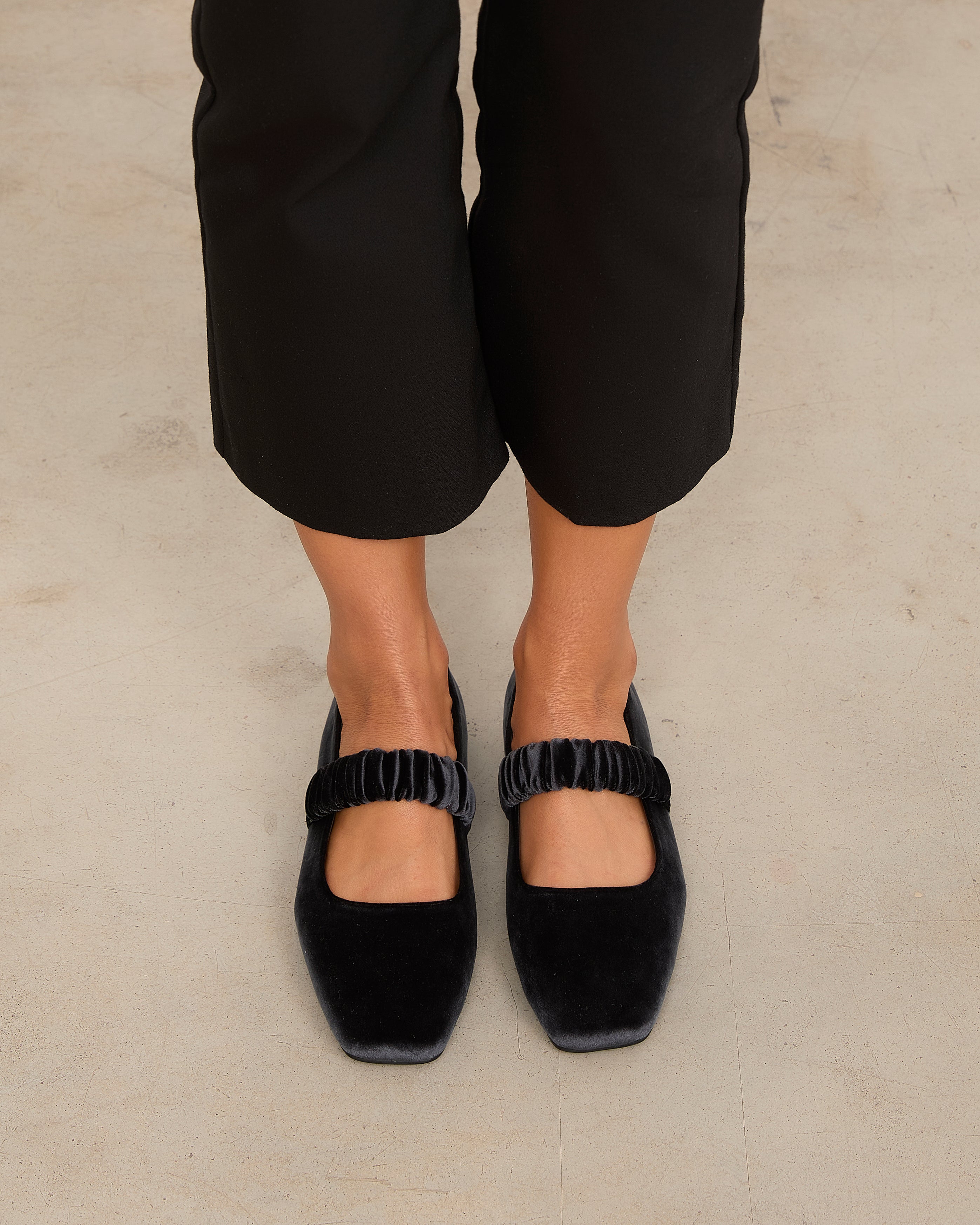 Mim shoes Zapato Plano DEVI PETROLEO