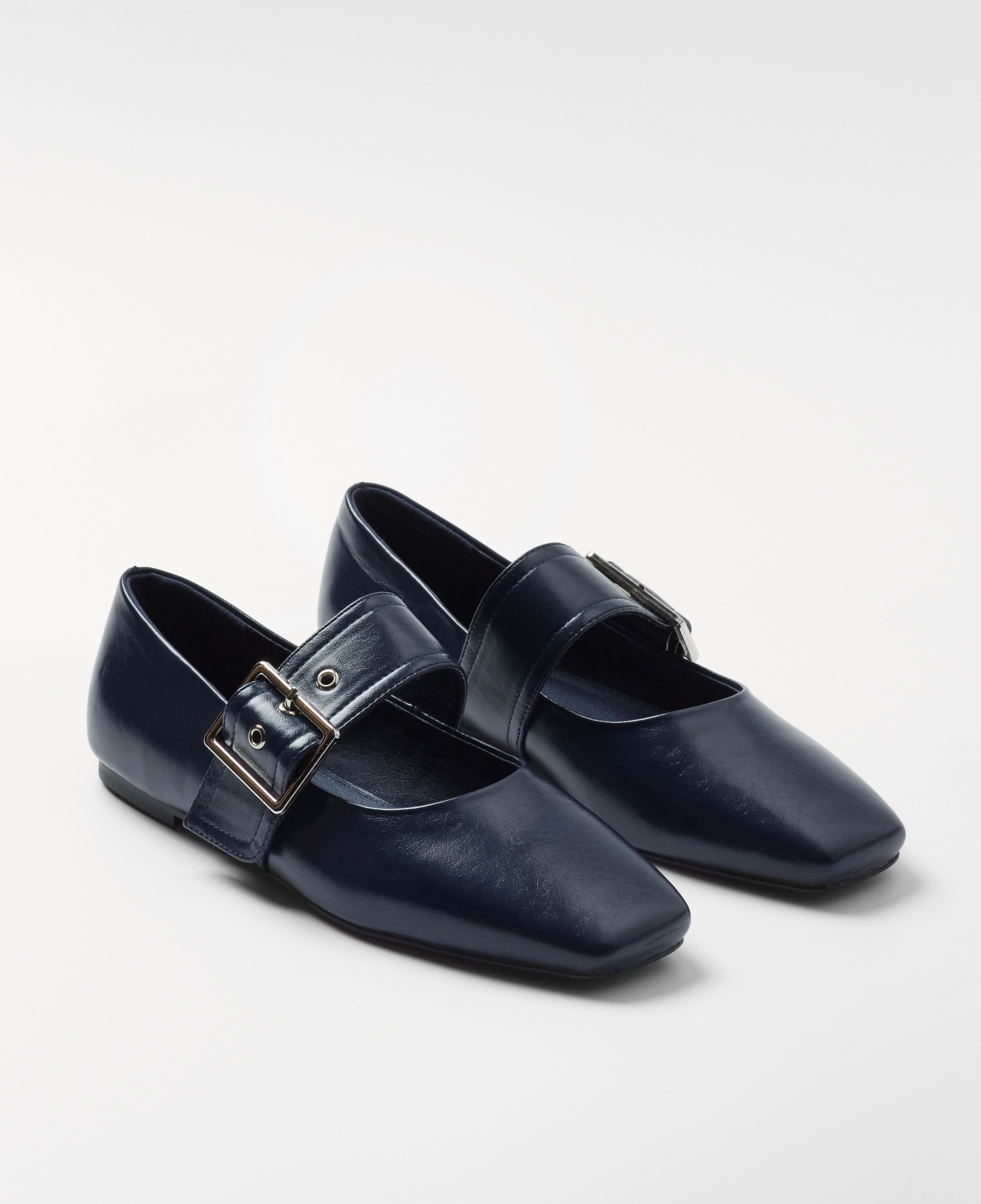 Mim shoes Zapato plano DOVI AZUL MARINO