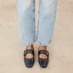 Mim shoes Zapato plano DOVI AZUL MARINO
