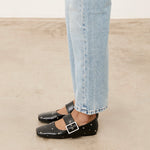 Mim shoes Zapato plano DOVI NEGRO TACHAS