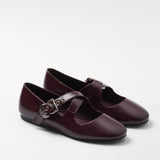 Mim shoes Zapato plano FLO BURDEOS