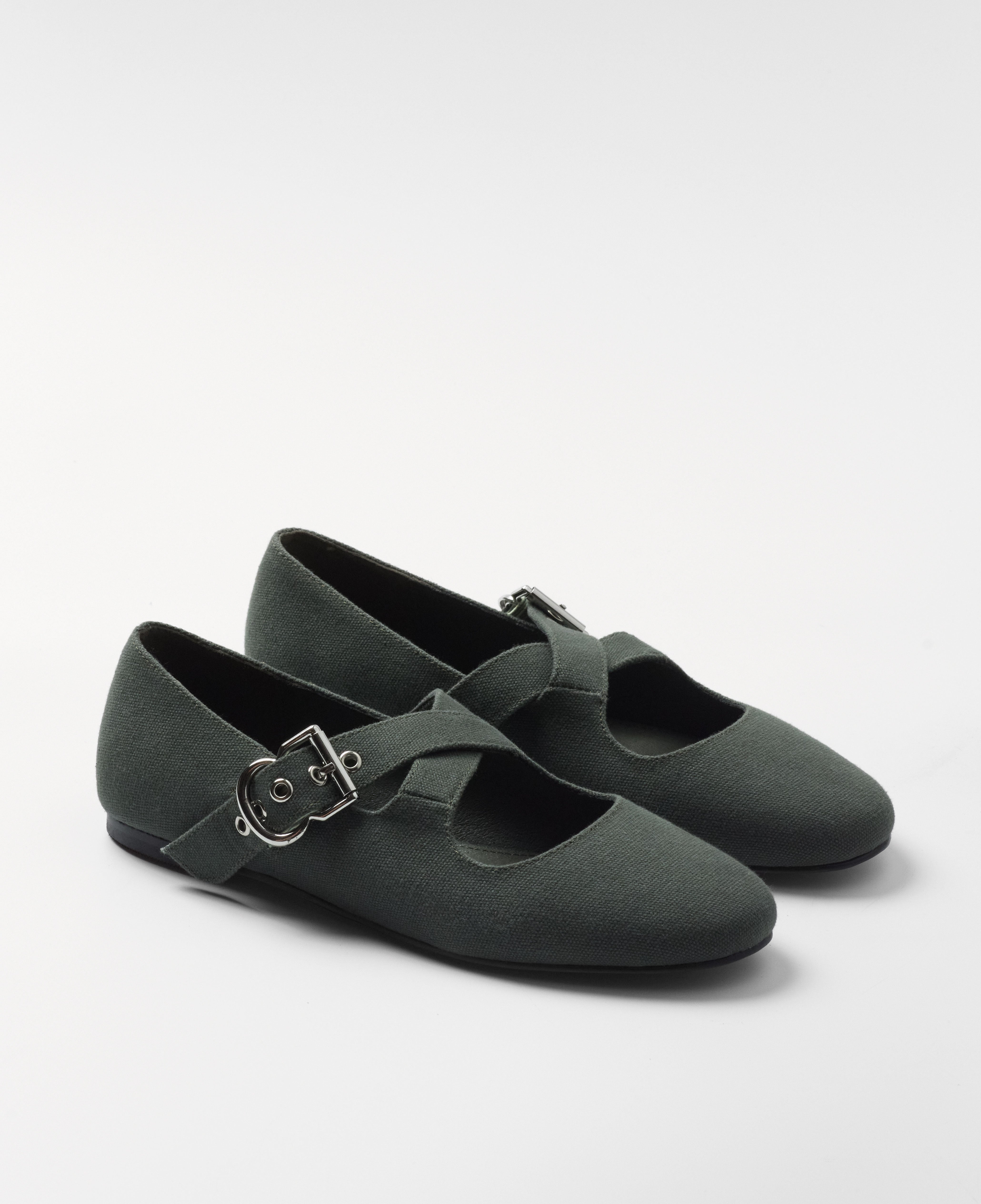 Mim shoes Zapato plano FLO KAKI
