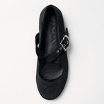 Mim shoes Zapato plano FLO NEGRO VELVET