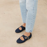 Mim shoes Zapato plano FLO VAQUERO