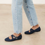 Mim shoes Zapato plano FLO VAQUERO