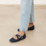 Mim shoes Zapato plano FLO VAQUERO