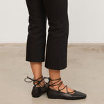 Mim shoes Zapato Plano ISA NEGRO SNAKE