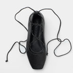 Mim shoes Zapato Plano ISA NEGRO SNAKE