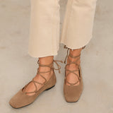 Mim shoes Zapato Plano ISA TOPO