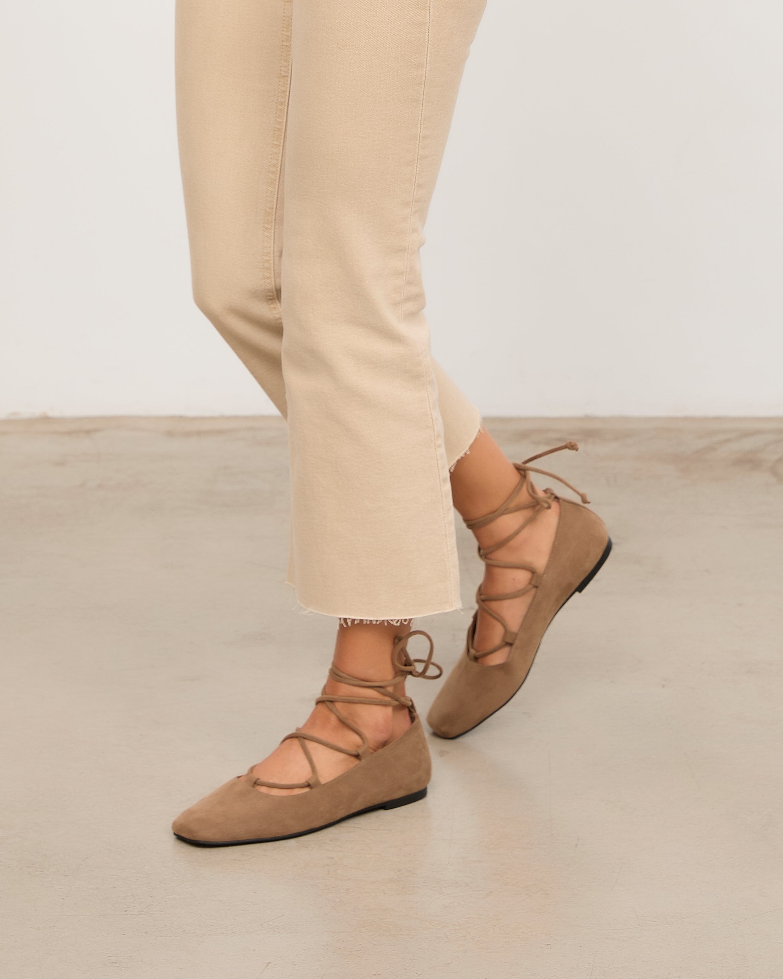 Mim shoes Zapato Plano ISA TOPO