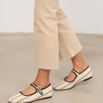 Mim shoes Zapato Plano LEM BEIGE RAYAS