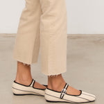 Mim shoes Zapato Plano LEM BEIGE RAYAS