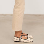 Mim shoes Zapato Plano LEM BEIGE RAYAS