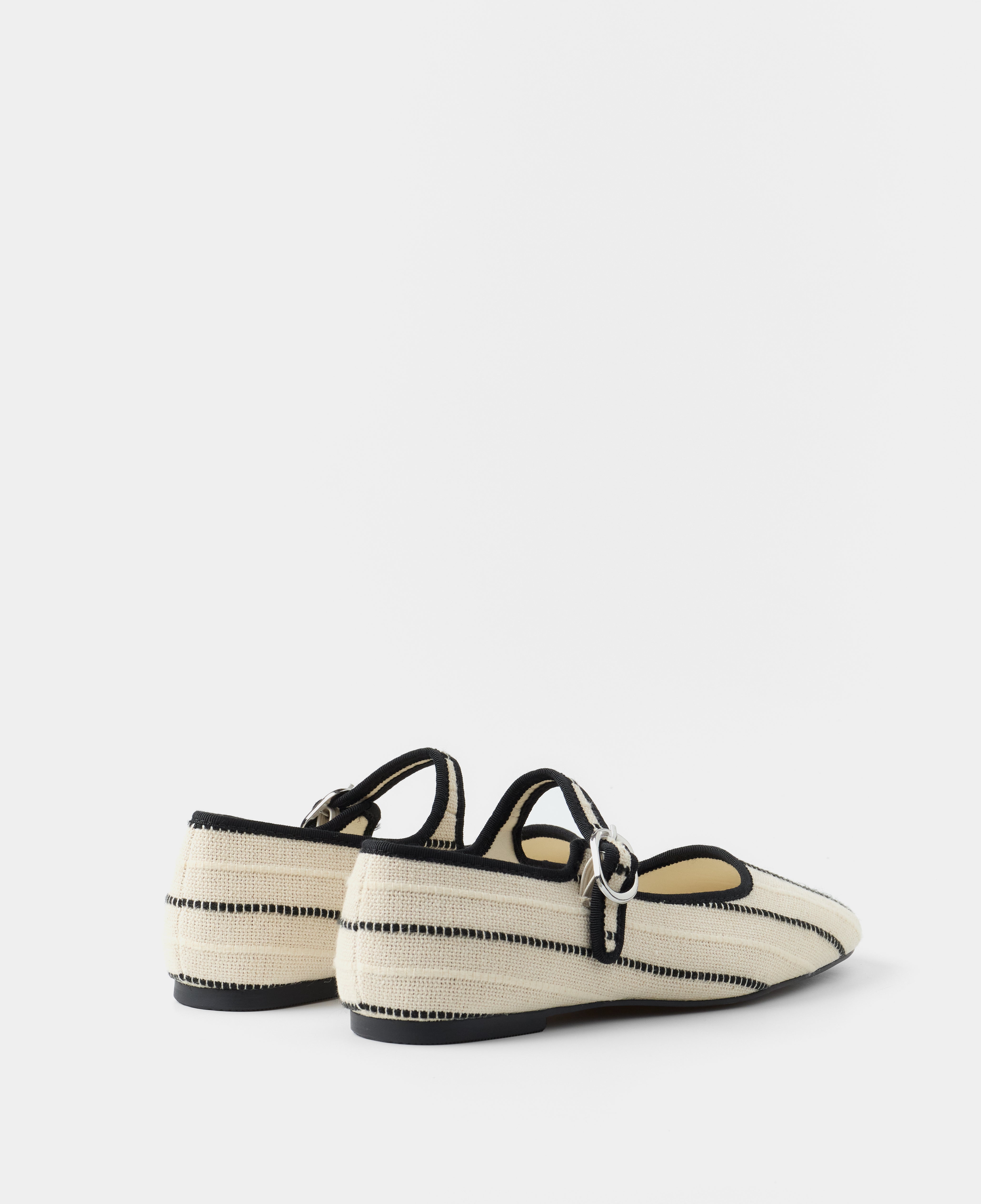 Mim shoes Zapato Plano LEM BEIGE RAYAS