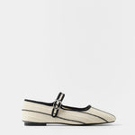 Mim shoes Zapato Plano LEM BEIGE RAYAS