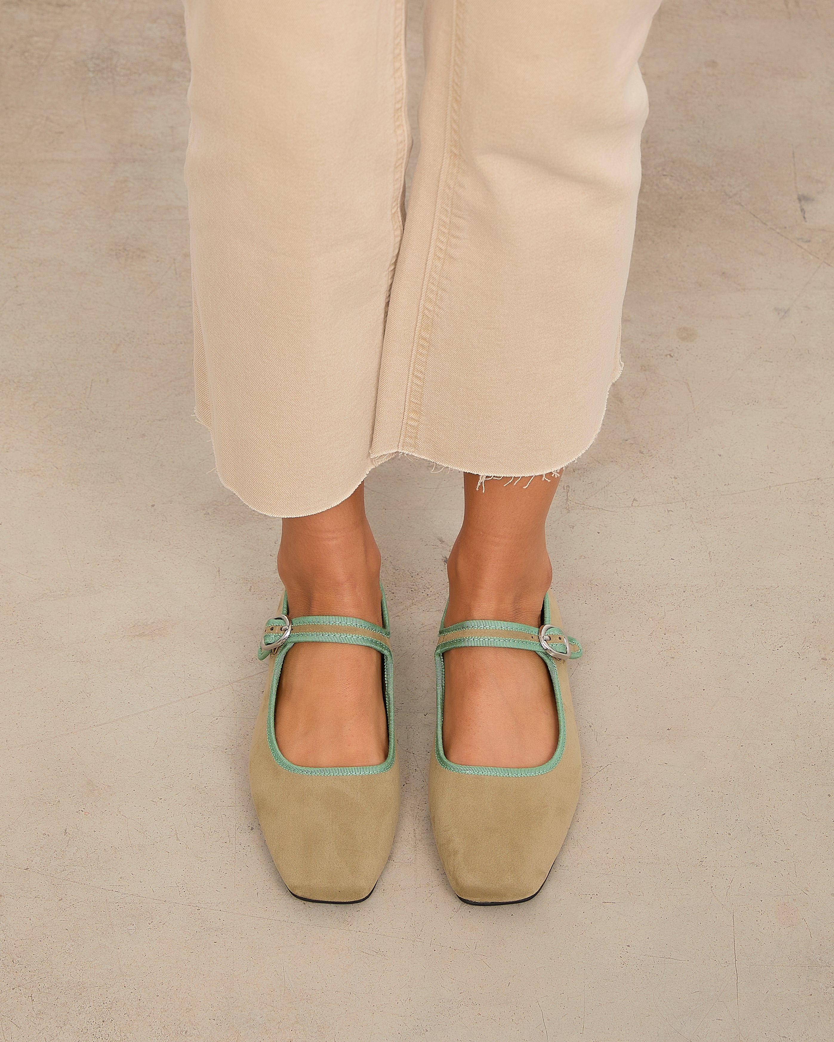 Mim shoes Zapato Plano LEM VERDE