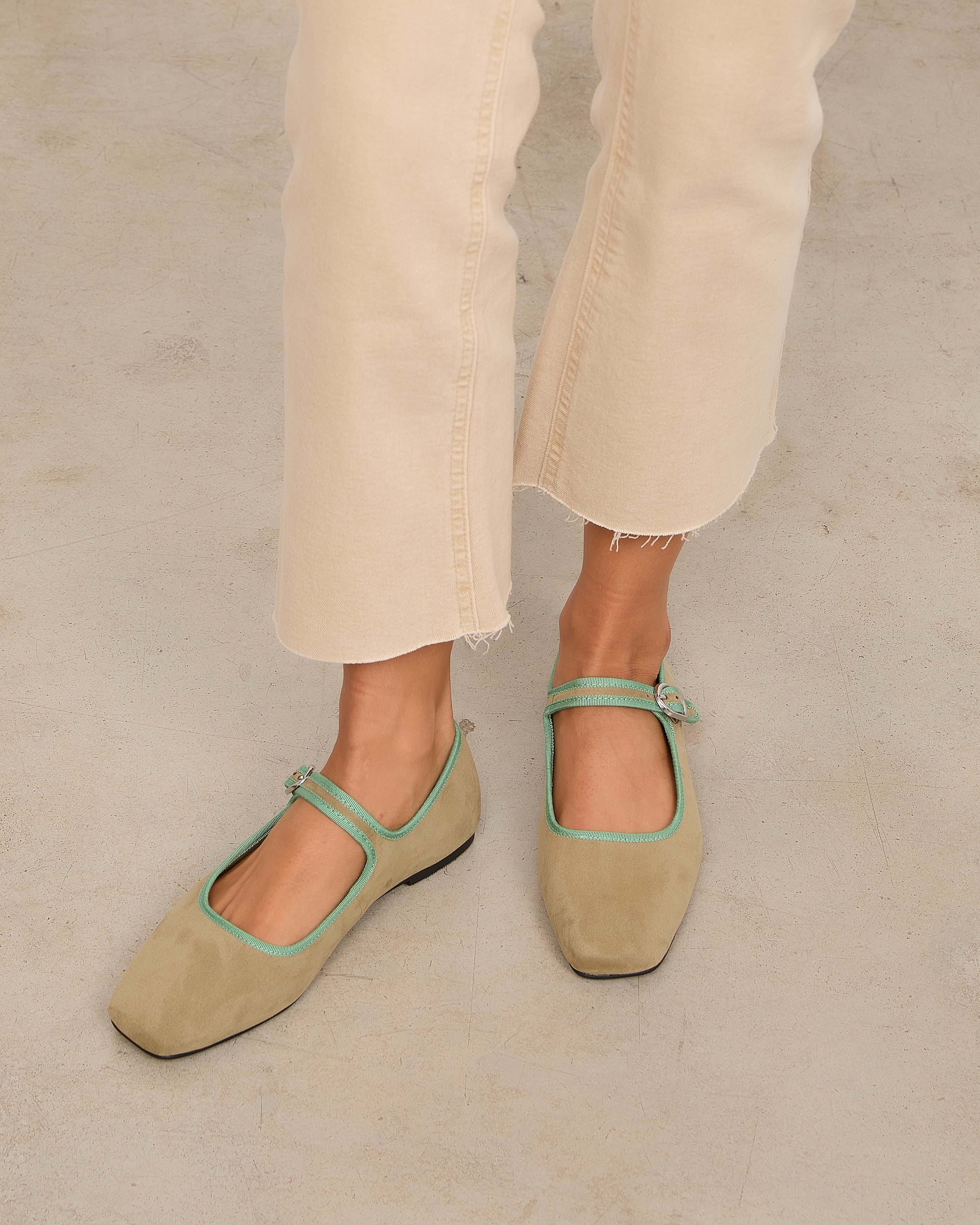 Mim shoes Zapato Plano LEM VERDE