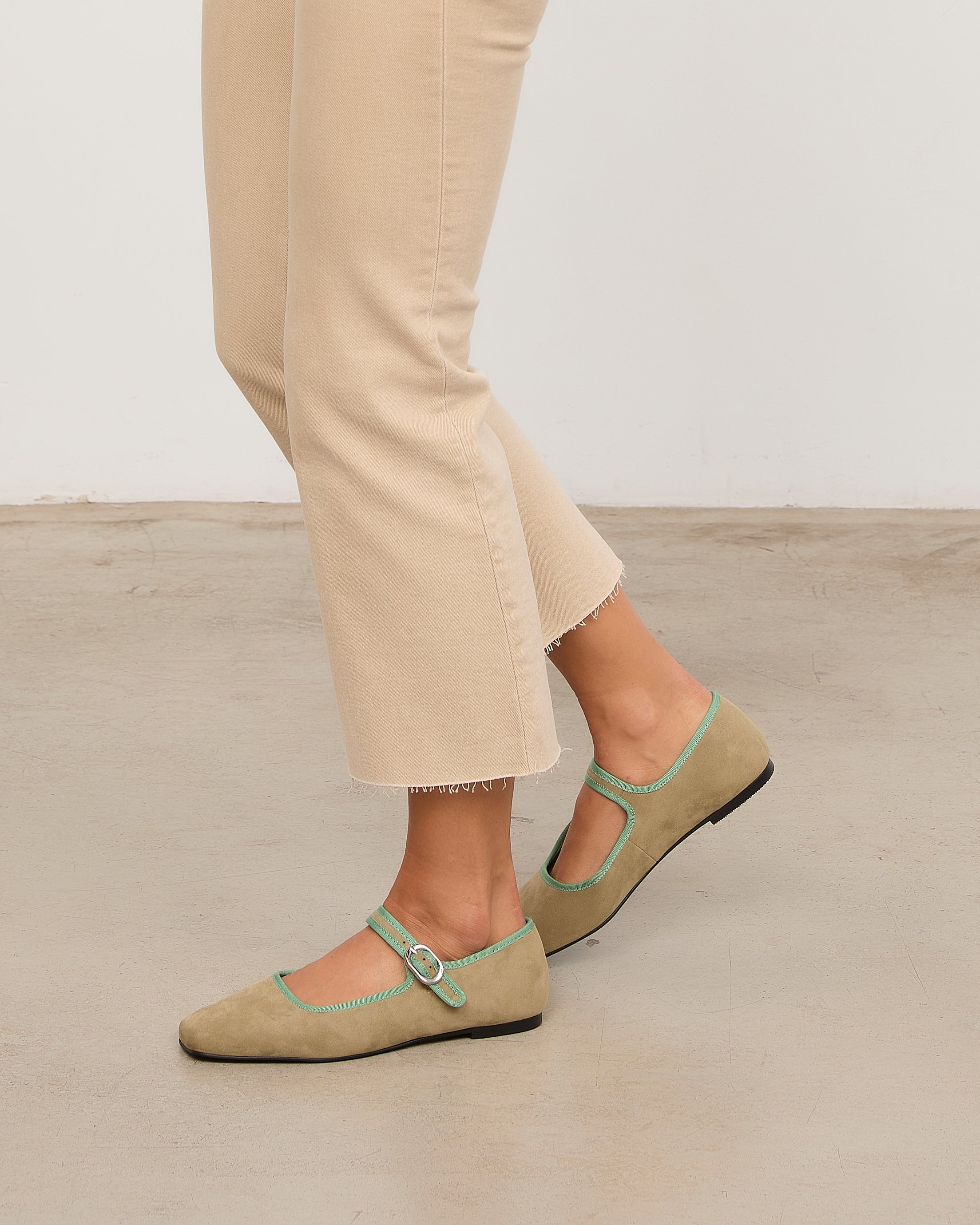 Mim shoes Zapato Plano LEM VERDE