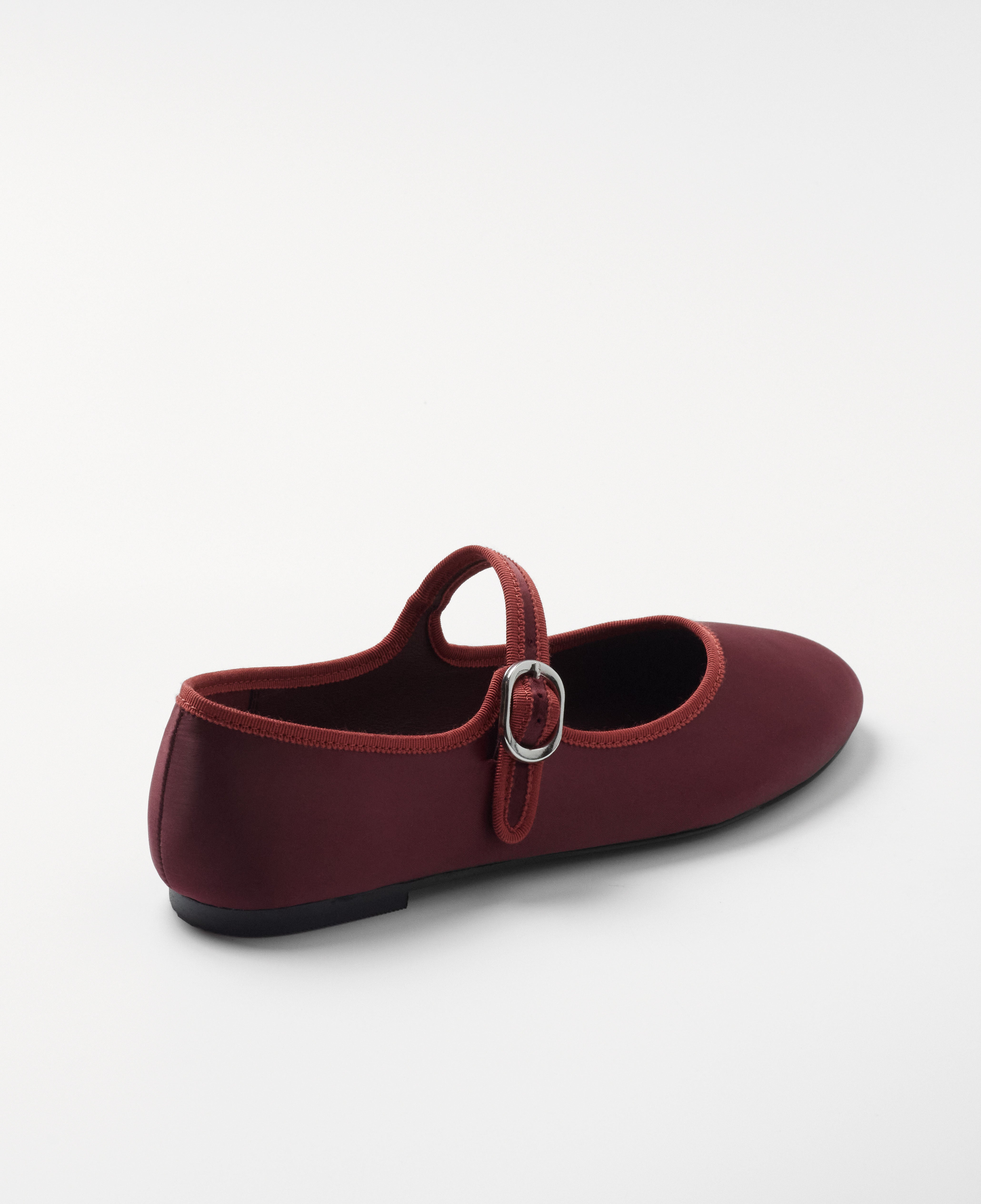 Mim shoes Zapato plano LIBE BURDEOS SATIN