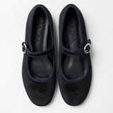 Mim shoes Zapato plano LIBE NEGRO VELVET