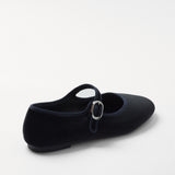 Mim shoes Zapato plano LIBE NEGRO VELVET