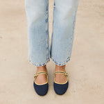 Mim shoes Zapato plano LIBE VAQUERO