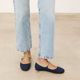 Mim shoes Zapato plano LIBE VAQUERO