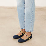 Mim shoes Zapato plano LIBE VAQUERO