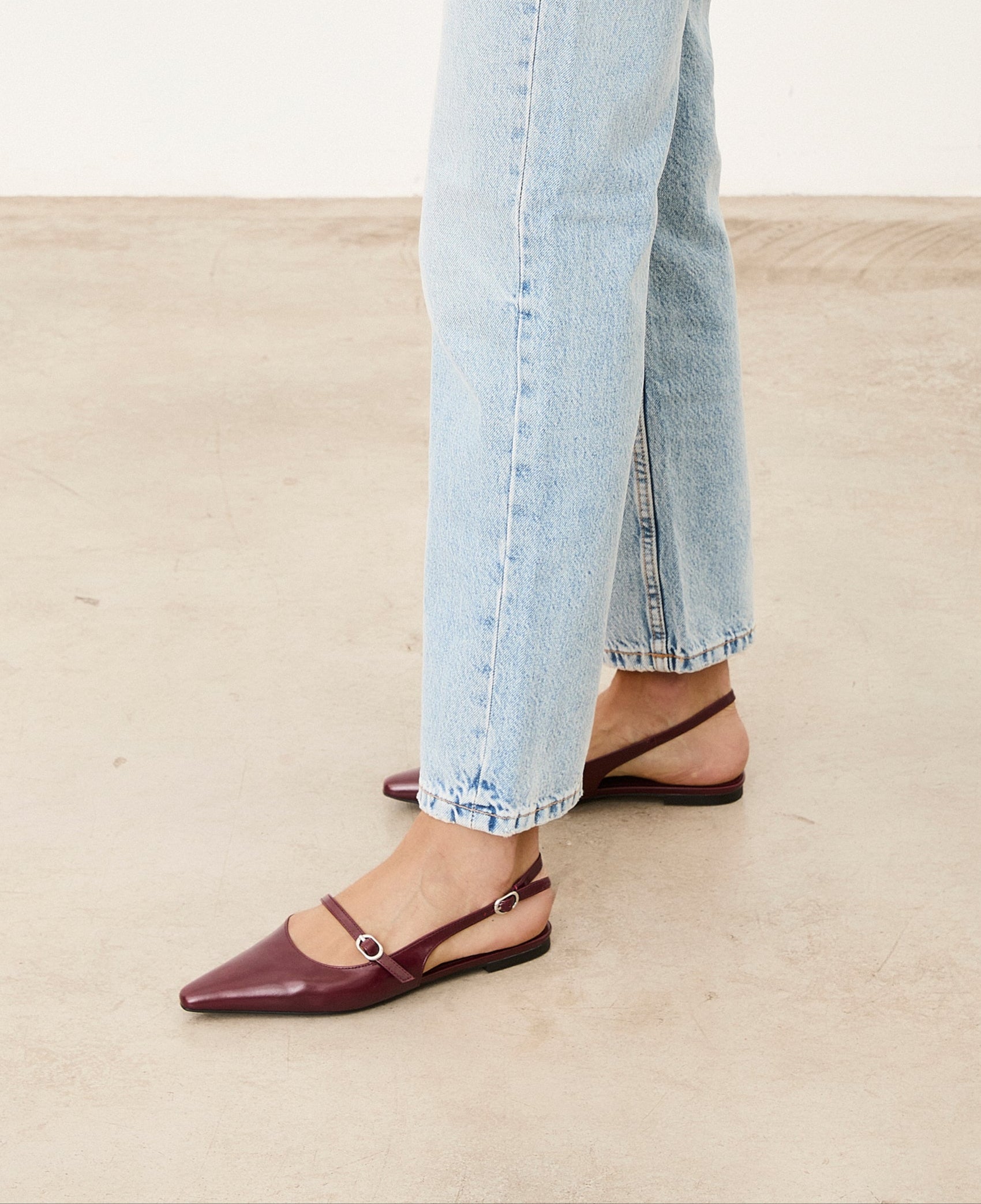 Mim shoes Zapato plano MANCY BURDEOS