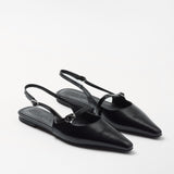 Mim shoes Zapato plano MANCY NEGRO