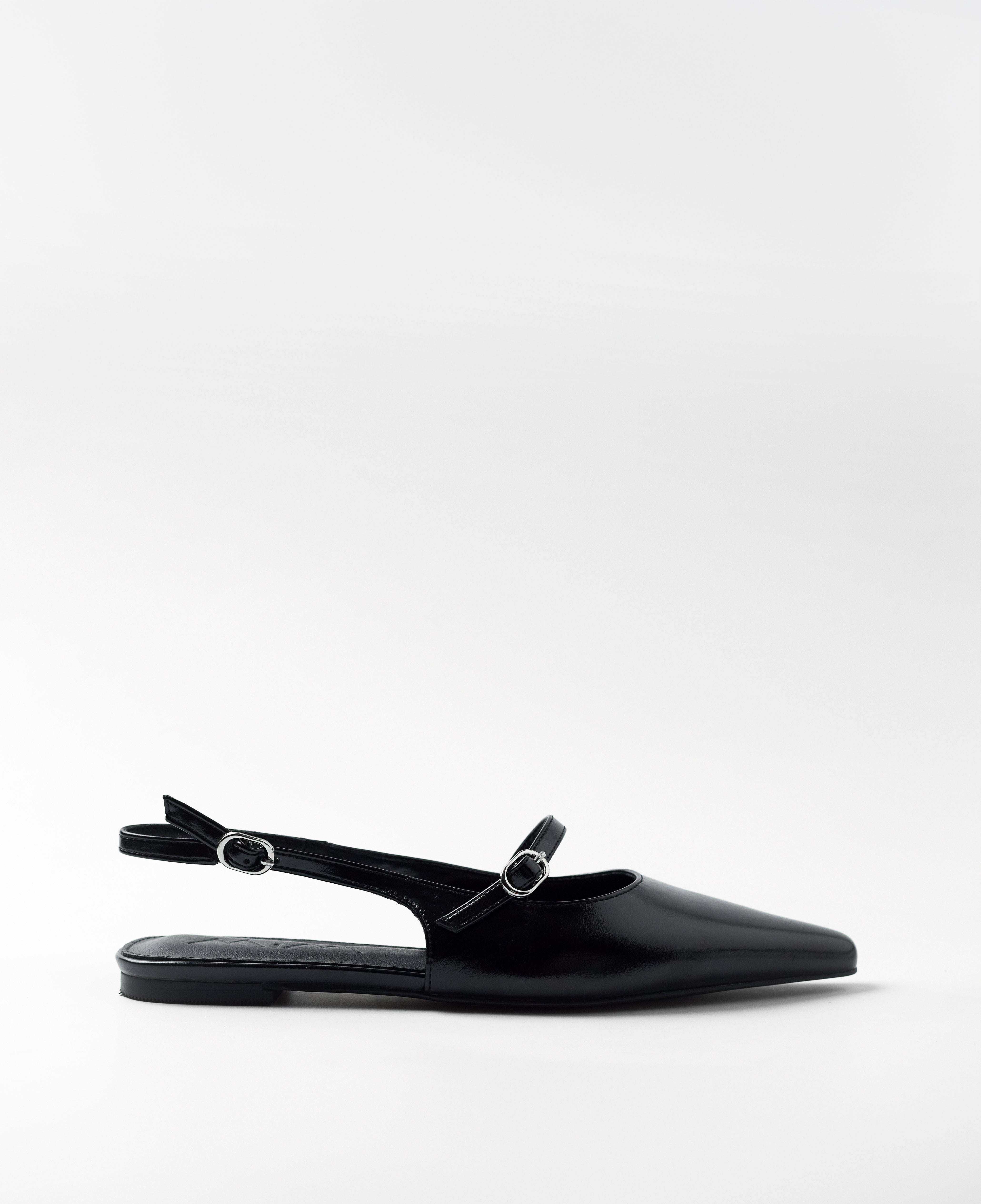 Mim shoes Zapato plano MANCY NEGRO