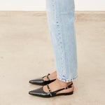 Mim shoes Zapato plano MANCY NEGRO