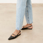 Mim shoes Zapato plano MANCY NEGRO