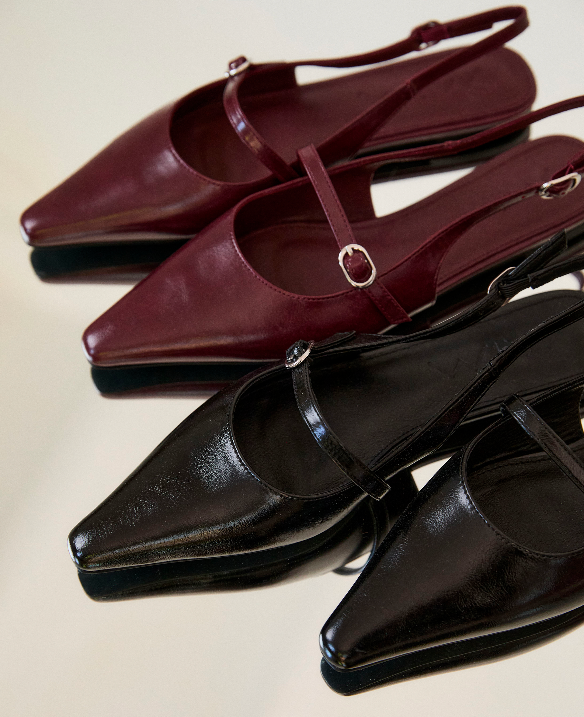 Mim shoes Zapato plano MANCY NEGRO