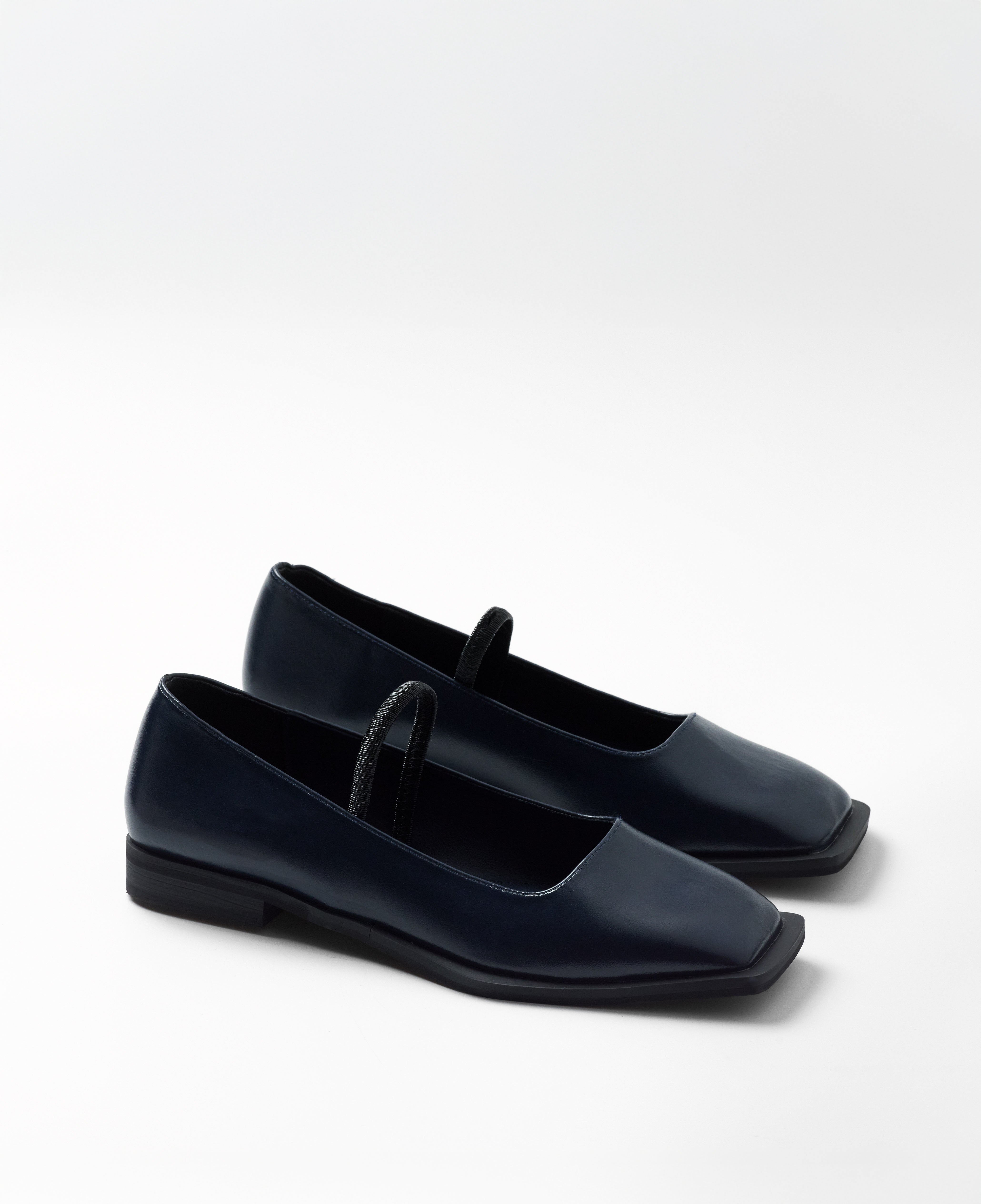 Mim shoes Zapato plano MARE AZUL MARINO