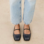 Mim shoes Zapato plano MARE AZUL MARINO