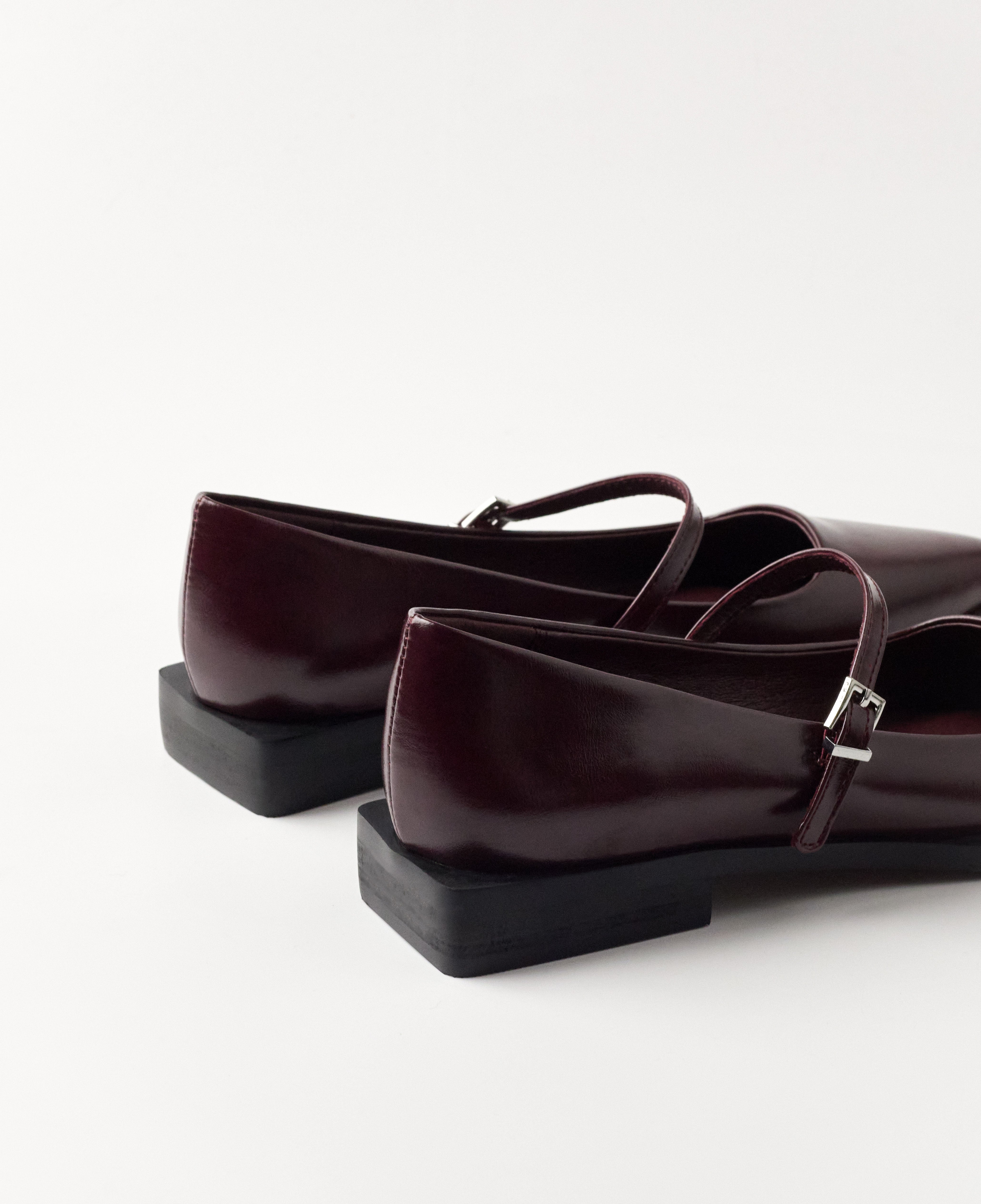 Mim shoes Zapato plano MAYFAIR BURDEOS