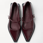 Mim shoes Zapato plano MAYFAIR BURDEOS