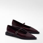 Mim shoes Zapato plano MAYFAIR BURDEOS