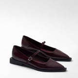 Mim shoes Zapato plano MAYFAIR BURDEOS