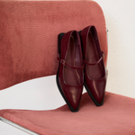 Mim shoes Zapato plano MAYFAIR BURDEOS