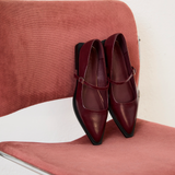 Mim shoes Zapato plano MAYFAIR BURDEOS
