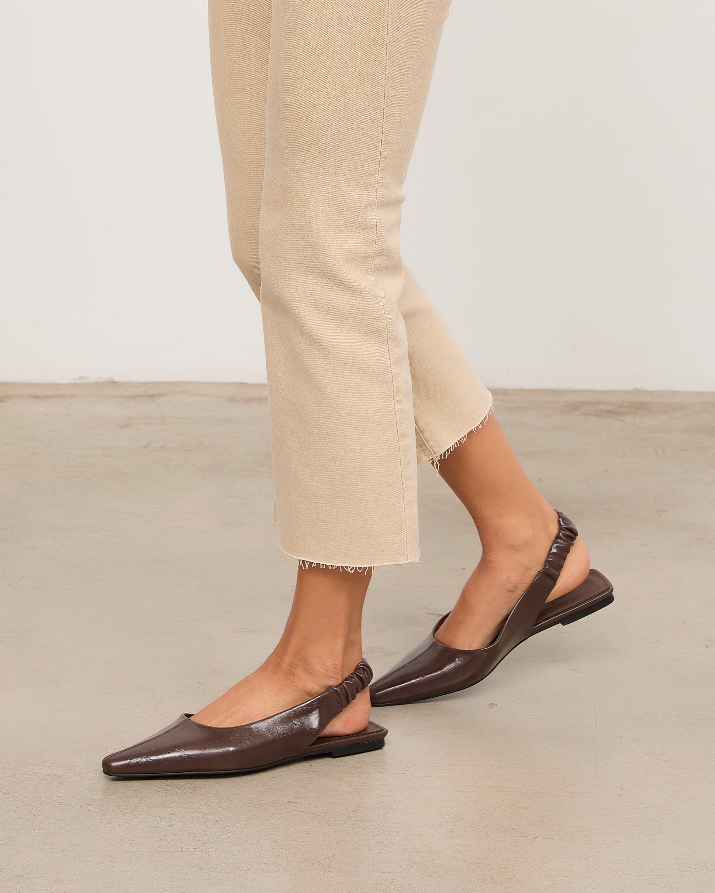 Mim shoes Zapato Plano MERY CHOCOLATE