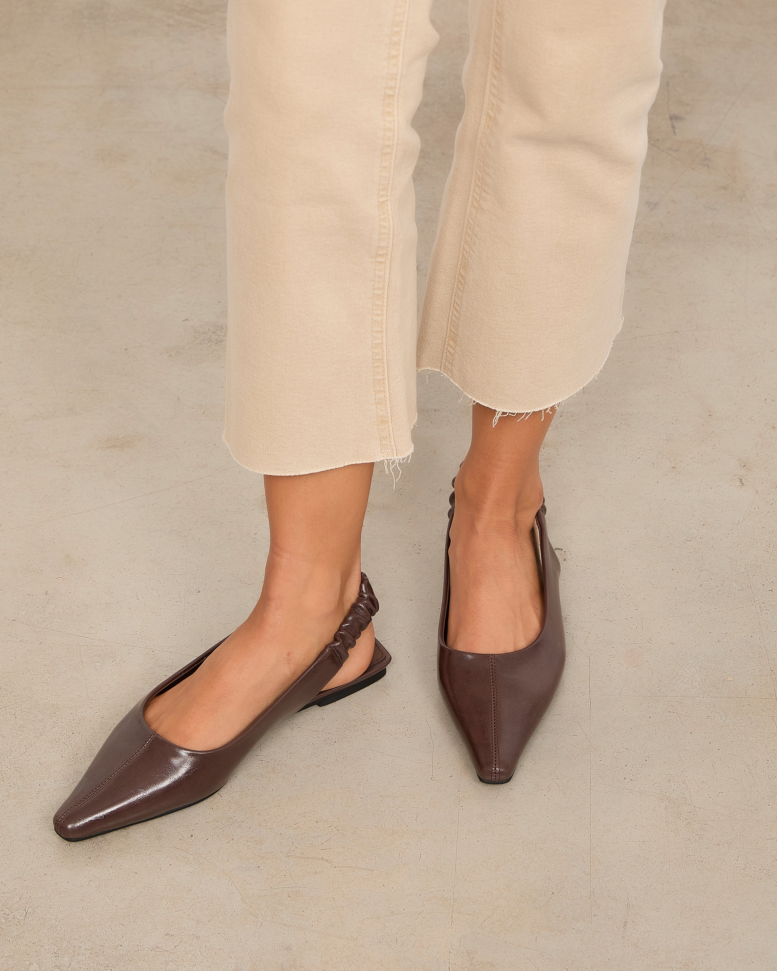 Mim shoes Zapato Plano MERY CHOCOLATE