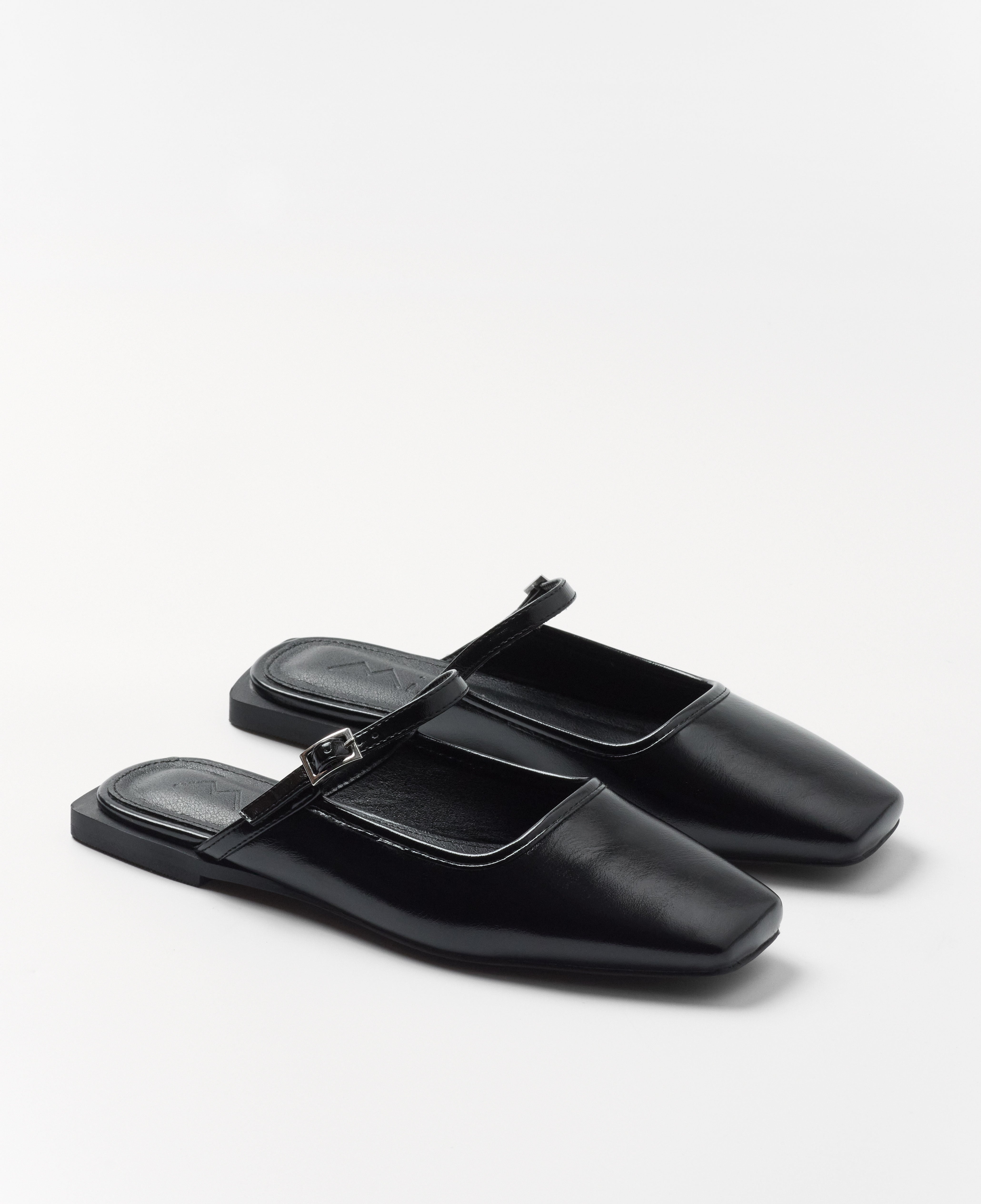 Mim shoes Zapato plano MONI NEGRO