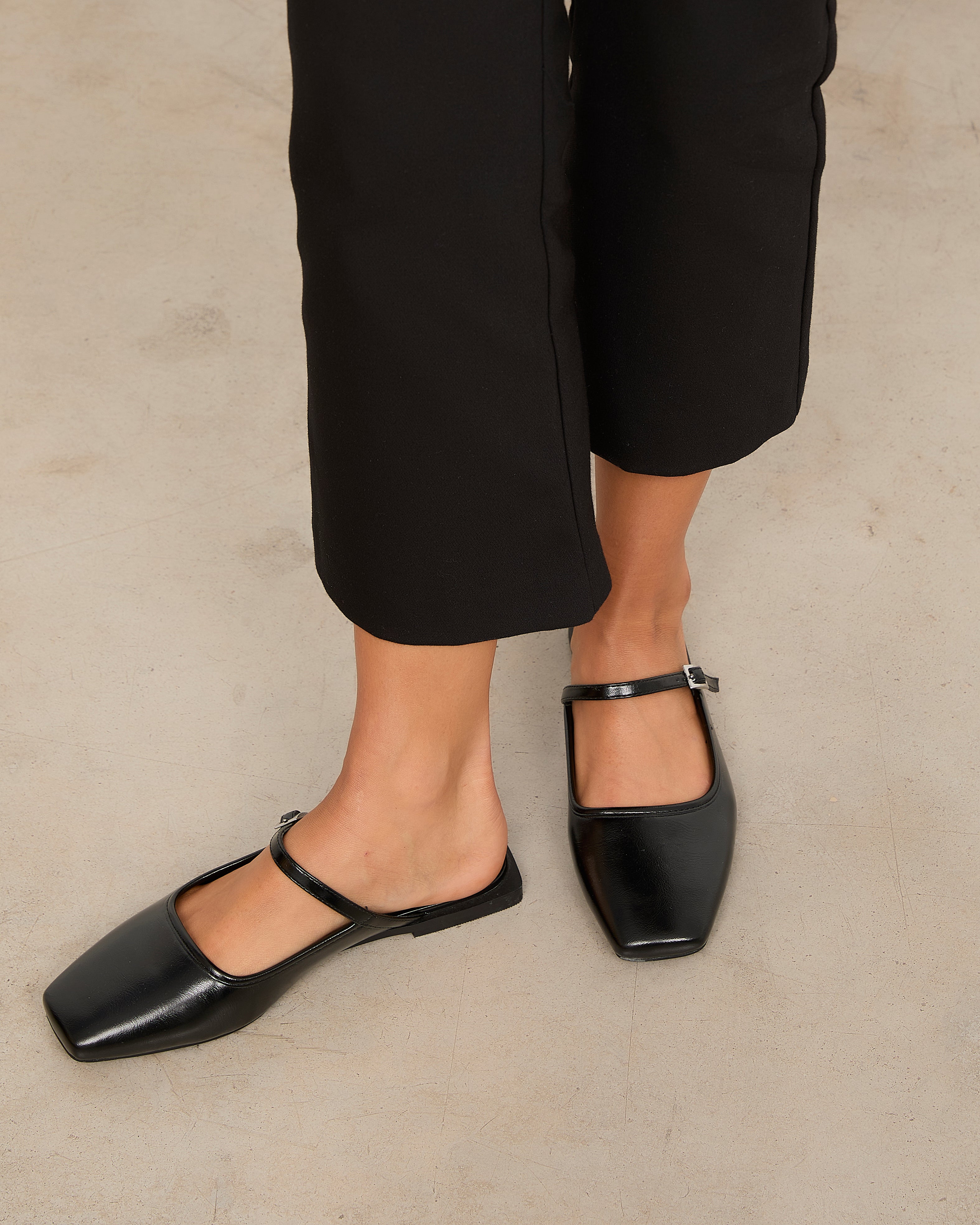 Mim shoes Zapato Plano MONI NEGRO